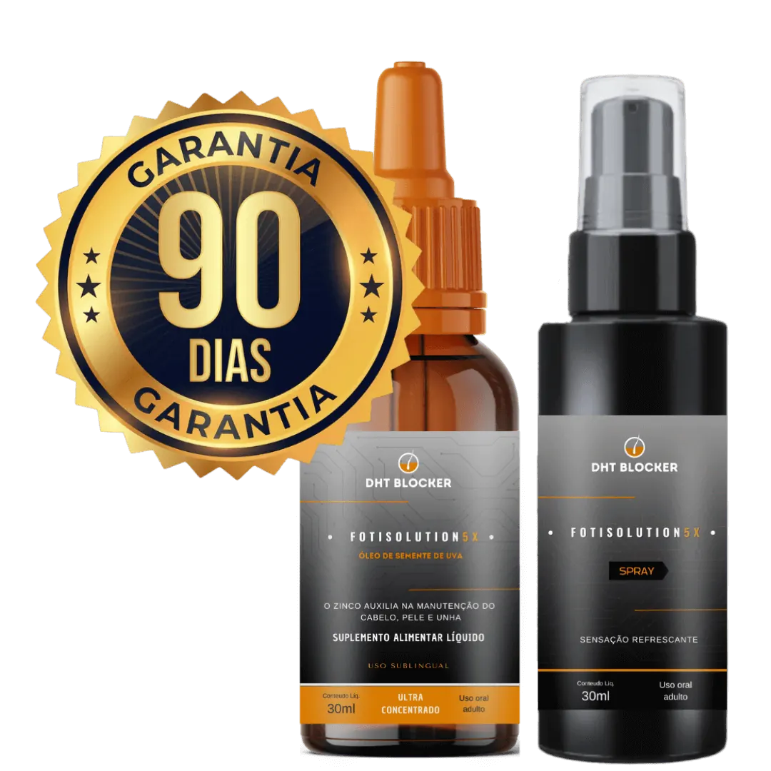 Garantia blindada 90 dias DHT Blocker — satisfação garantida ou dinheiro de volta