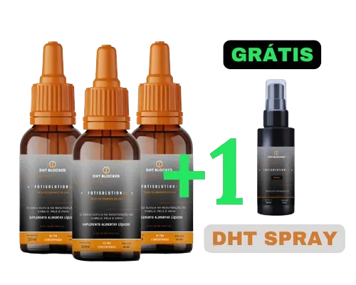 3 frascos DHT Blocker
