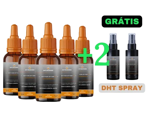 5 frascos DHT Blocker